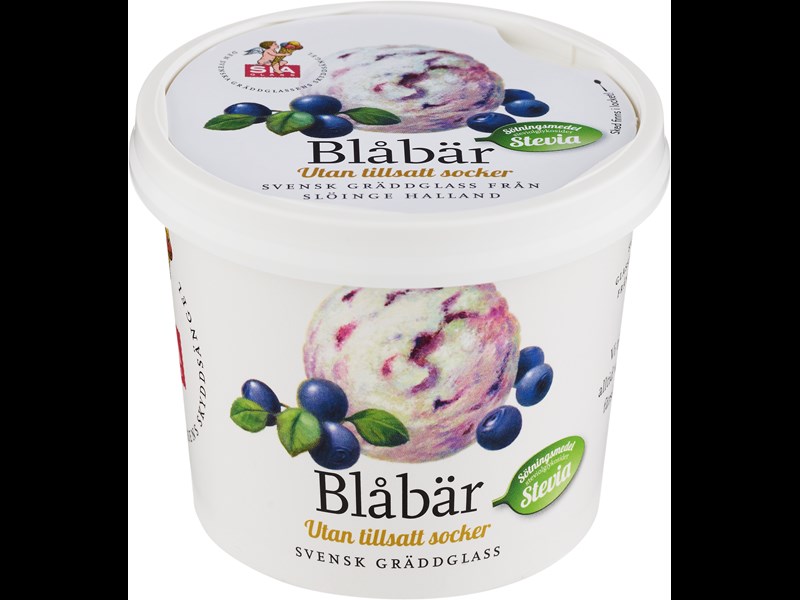 Blåbär, utan tillsatt socker