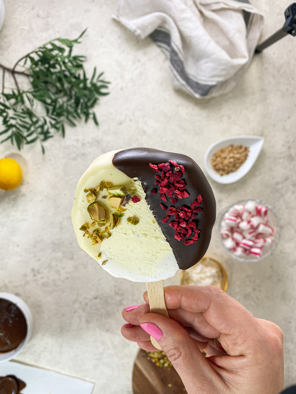 Vår finaste glasspinne