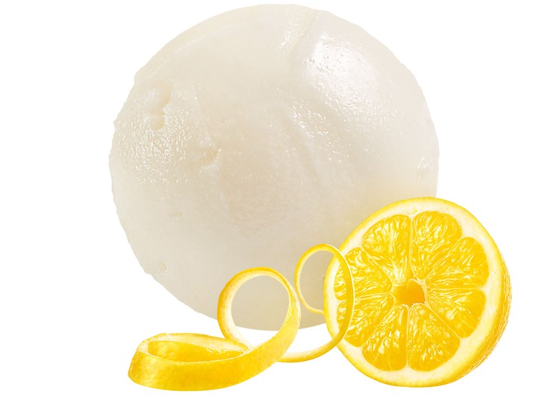 Citronsorbet