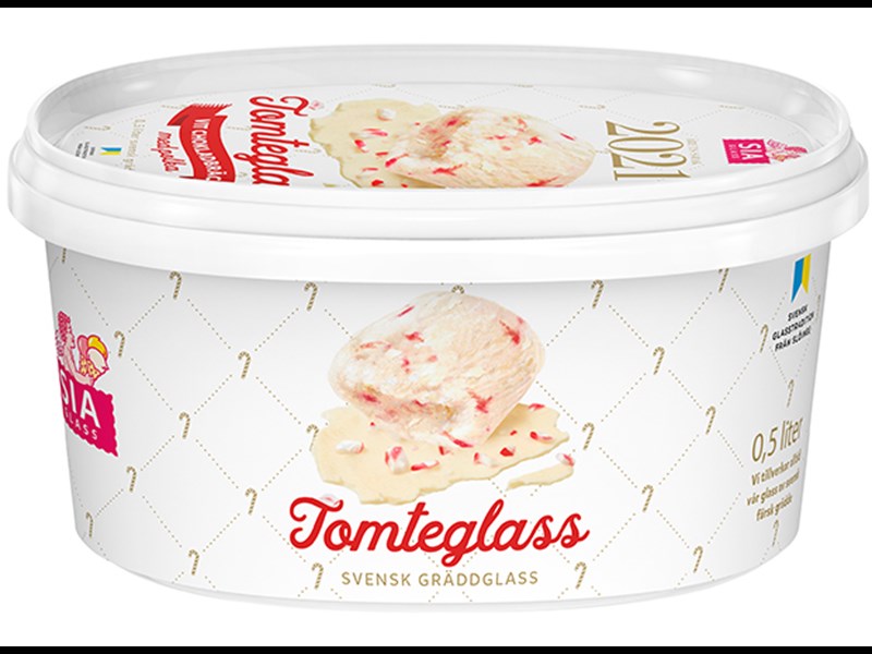 Tomteglass 2021 - Vit Choklad Polkabräck