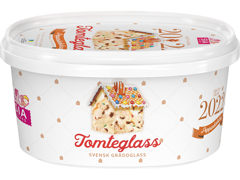 Tomteglass 2022 - Pepparkakshus