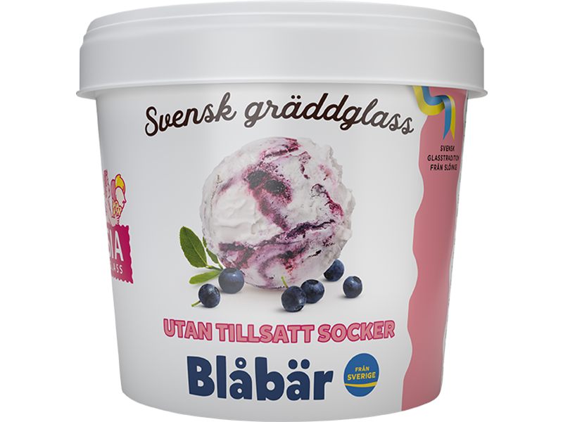 Bägare Blåbär, utan tillsatt socker