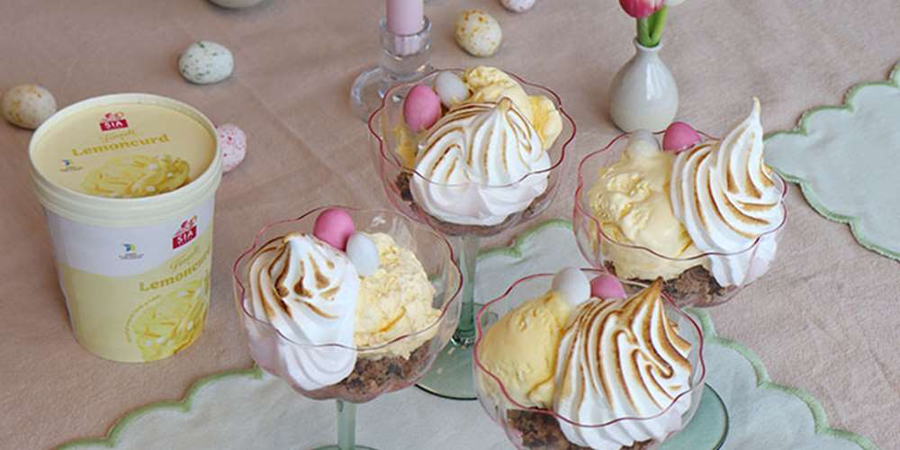 Påskdessert med Lemoncurdglass